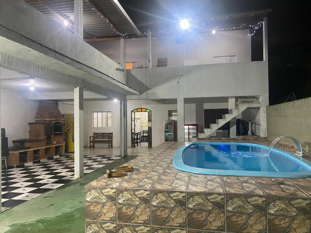 Otima Casa Com Piscina Em Praia Grande Villa Сао Паоло Екстериор снимка